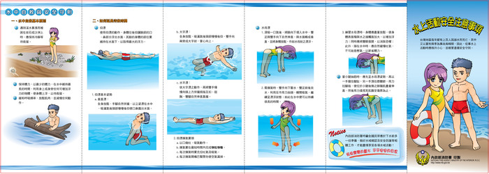 水中自救與安全守則